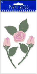 Flowers - Classic Florals, flowers & garden, scrapbook stickers (Paper Bliss)