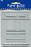Clear Expressions Acrylic Frames, scrapbook, large 2/pk (Paper Bliss)<br><font color=red>Save 50%</font>
