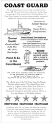 Military Stickers, Coast Guard, 5x12" scrapbook (It Takes Two)<br><font color=red>50% off</font>