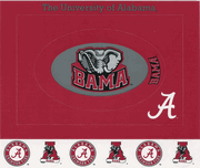 College & University cardstock Frame Stickers, 6x7" scrapbook (Sports Solution)<br>(52_colleges)