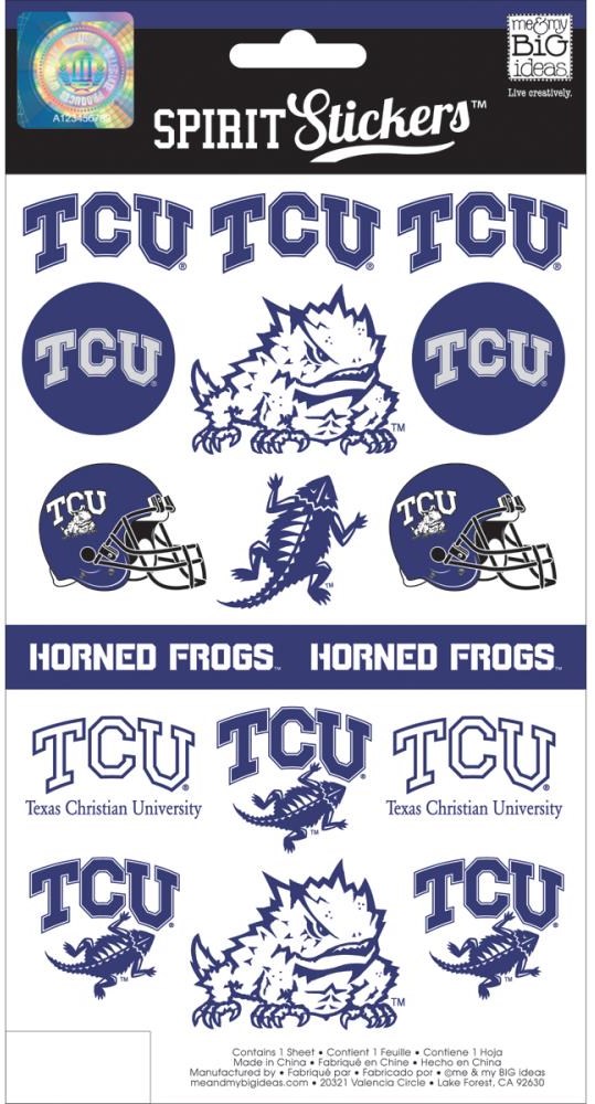 College & University, Spirit Stickers, Texas Christian University