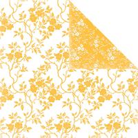Color Theme: Flowers, Yellow, double-sided scrapbook paper (Scrapbook Custom)