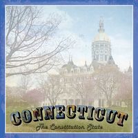 Connecticut Vintage, States scrapbook paper (Stamping Station)
