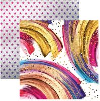 Costume Play Collection, Dazzling Stars, double-sided, scrapbook paper (Reminisce)<br><font color=red>25% off</font>