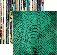 Costume Play Collection, Snakeskin, double-sided scrapbook paper (Reminisce)<br><font color=red>25% off</font>