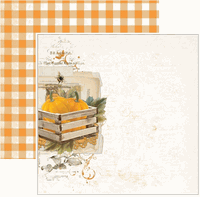 Country Harvest Collection, Just Thankful, double-sided, scrapbook paper (Simple Stories) 