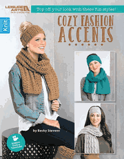 Cozy Fashion Accents, knitting book (Leisure Arts)