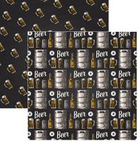 Craft Beer Collection, Cheers, double-sided, scrapbook paper (Reminisce)<br><font color=red>25% off</font>