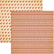 Dear Santa Collection, Santa's Sweater, Christmas double-sided, scrapbook paper (Reminisce)<br><font color=red>25% off</font>