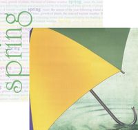 Defining Spring, double-sided scrapbook paper (Scrappin' Sports & More)