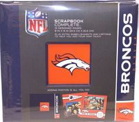 NFL Album, Denver Broncos NFL Album & 9x9" Complete Scrapbook Kit (CR Gibson)