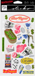 Destinations: Inside USA, Binder scrapbook stickers (Sticko)<br>(5_choices)
