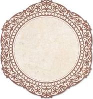 Die-Cut Stitched Cardstock, Le Jardin, 12x12" (Ruby Rock-It)<br><font color=red>25% off</font>