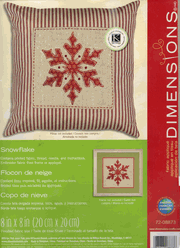 Dimensions: Snowflake, Christmas Fabric Applique Kit<br><font color=red>25% off</font>