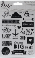 DIY Collection - Clear Photo Stickers, Four 4x6" scrapbook stickers (Simple Stories)<br><font color=red>50% off</font>