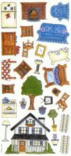 Doll House, Build A Series, scrapbook stickers (Provo Craft)<br><font color=red>50% off</font>