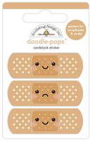 Doodle Pops, All Better, medical, 3-D scrapbook sticker (Doodlebug Designs)