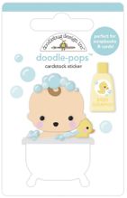 Doodle Pops, Bathtime, baby, 3-D scrapbook sticker (Doodlebug Designs)