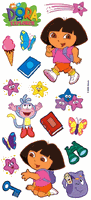 Dora the Explorer, scrapbook stickers<br>(3_choices)
