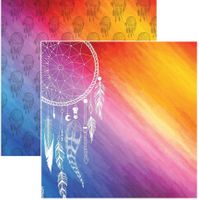 Dreamcatcher, double-sided, scrapbook paper (Reminisce)<br><font color=red>25% off</font>
