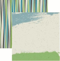 Earth Day Collection, Go Green, double-sided, scrapbook paper (Reminisce)<br><font color=red>25% off</font>