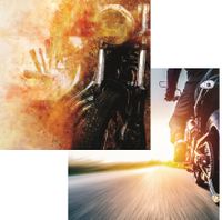 Easy Rider Collection, Live to Ride, motorcycle double-sided scrapbook paper (Reminisce)