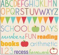 Elementary School, post bound scrapbook Album 12" x 12" (MBI)