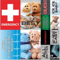 Emergency Room Collection, 12" x 12" scrapbook stickers (Reminisce)
