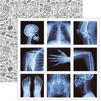 Emergency Room Collection, See Through, medical double-sided scrapbook paper (Reminisce)