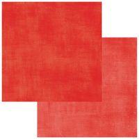 Evergreen Season, Solid Red, double-sided, scrapbook paper (49 and Market)<br><font color=red>34% off</font>