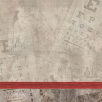 Eye Chart, Nurse, medical scrapbook paper (Stamping Station)