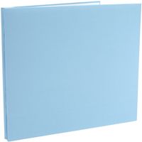 Fabric Scrapbook Album, 12" x 12", Light Blue (Colorbok)