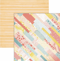 Fancy Free Collection, Paper 05, double-sided, scrapbook paper (Pink Paislee)<br><font color=red>50% off</font>
