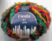 Fiesta Yarn, Peach-Black Olive, specialty knit & crochet yarn (NY Yarns)<br><font color=red>Close Out<br>50% off</font>