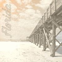 Florida Pier, scrapbook paper (Paper House)