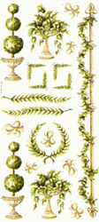 Formal Gardens, Build A Series, scrapbook stickers (Provo Craft) <br><font color=red>50% off</font>