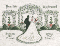 From this Day Forward, cross stitch kit (Janlynn)