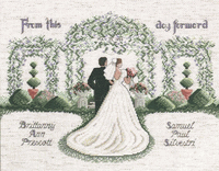 From this Day Forward, cross stitch kit (Janlynn)