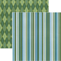 Frosty Stripe, Shimmer, Double-sided, scrapbook paper (Reminisce)<br><font color=red>50% off</font>