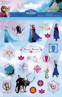 Frozen, Disney 45 stickers (Sandylion)