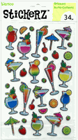 Fruity Cocktails, Stickerz 34 scrapbook stickers (Darice)<br><font color=red>25% off</font>