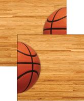 Game Day Basketball Collection Game Day, sports double-sided scrapbook paper (Reminisce)