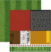 Game On Collection, All Star, football, sports, double-sided scrapbook paper (Kaisercraft)<br><font color=red>50% off</font>