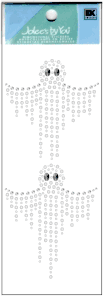 Gem Ghosts, 3-D SLIM scrapbook stickers (Jolee's By You)<br><font color=red>33% off</font>
