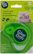 Glue Dots Adhesive, 3/8" Removable Dot_n_Go Disposable Dispenser, scrapbook (Glue Dots)