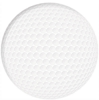 Golf Ball, 12" Die Cut, Textured, scrapbook paper (Reminisce) 50% off