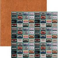 Good Vibes Collection, Cassette Tapes, double-sided, scrapbook paper (Reminisce)<br><font color=red>25% off</font>