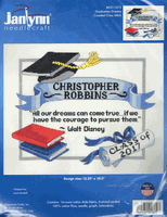 Graduation Dreams, cross stitch kit (Janlynn)