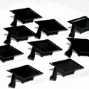 Graduation Hat, scrapbook brads, 12/pack (Eyelet Outlet)