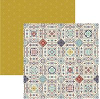 Grand Bazaar Collection, Ceramic Tiles, double-sided, scrapbook paper (Kaisercraft)<br><font color=red>25% off</font>